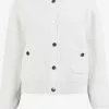 Gilets Cardigan Palpito Femme Blanc Cassé