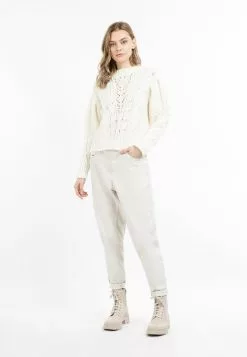 DreiMaster Vintage Pulls Maille Fine Pull-over Naemi Femme Blanc Cassé 8 DreiMaster Vintage Pulls Maille Fine Pull-over Naemi Femme Blanc Cassé -Magasin Vintage Dreimaster 65c5aaf90cff2b57e27088883bbd76b3