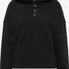 DreiMaster Vintage Sweats à Capuche Sweat-shirt Femme Noir
