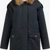 DreiMaster Vintage Parkas Parka D’hiver Femme Marine