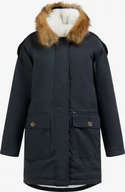 DreiMaster Vintage Parkas Parka D’hiver Femme Marine
