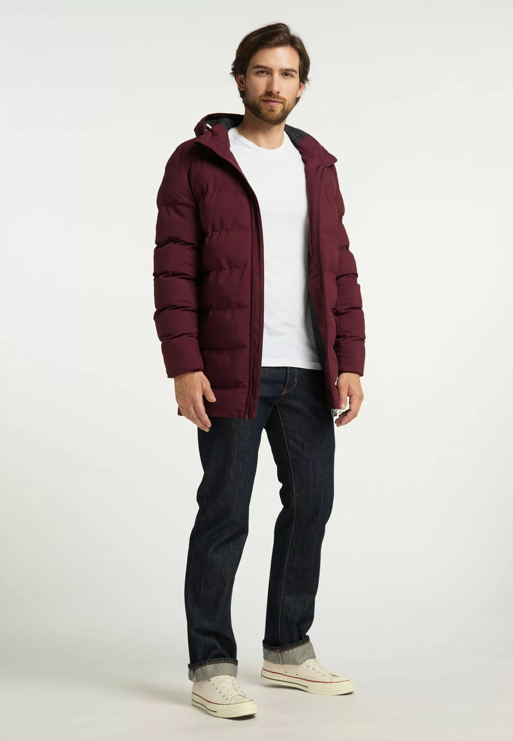 Manteaux Dhiver Manteau D’hiver Homme Bordeaux 4 Manteaux Dhiver Manteau D’hiver Homme Bordeaux – Image 4