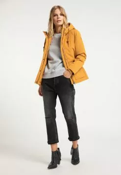 DreiMaster Vintage Vestes Dhiver Veste D’hiver Femme Safran -Magasin Vintage Dreimaster 69476a81fcea08958586d77d3ac868d9