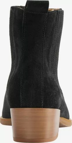 DreiMaster Vintage Bottines Chelsea Boots Femme Noir -Magasin Vintage Dreimaster 6a6fa004a1fbb4a939bdbfcf64d4d7b9
