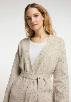 DreiMaster Vintage Gilets Cardigan Femme Beige Chiné -Magasin Vintage Dreimaster 6bc6d969c97f2b56965927f09b3218ad