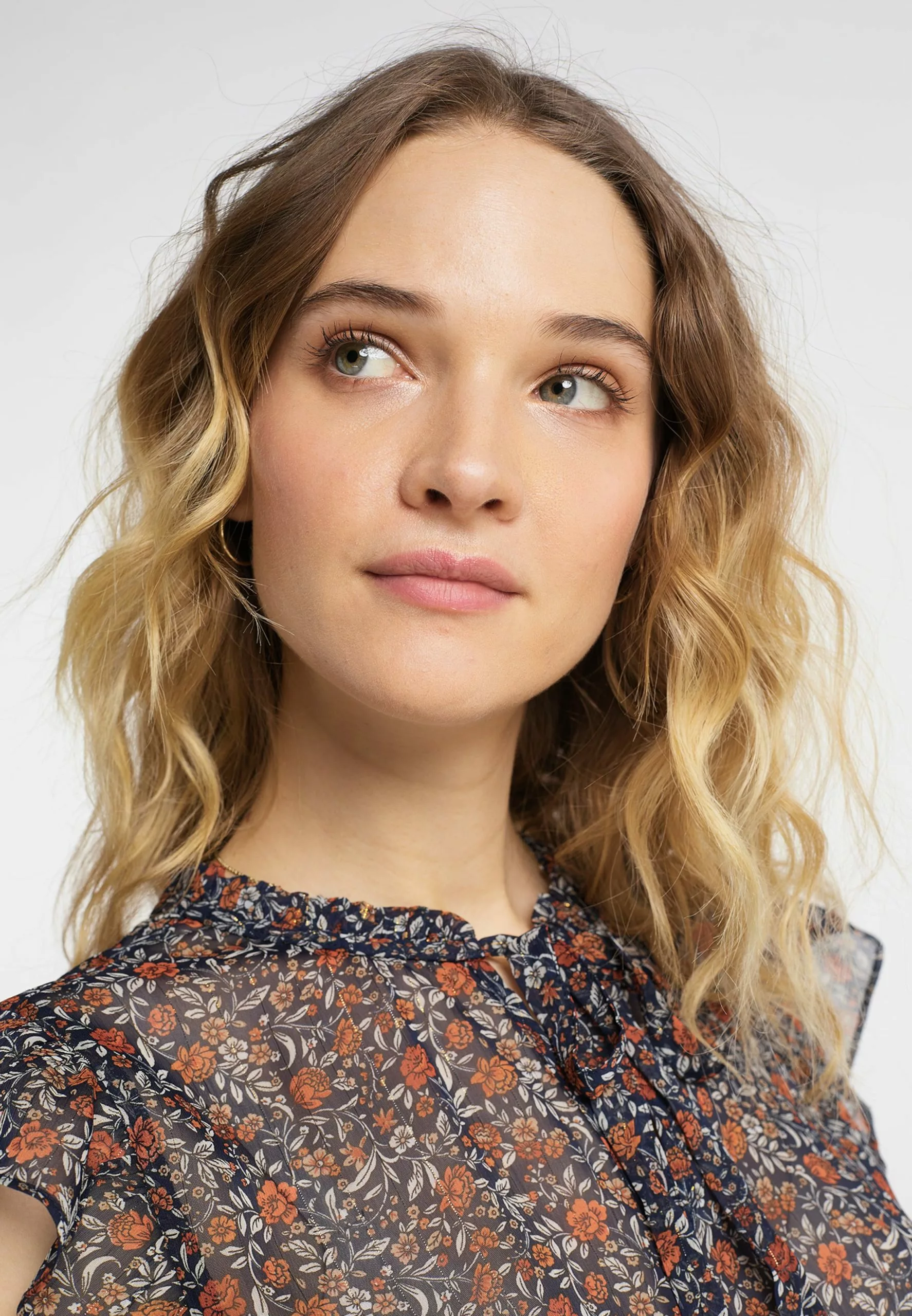 DreiMaster Vintage Blouses à Manches Courtes Chemisier Femme Mélange De Couleurs 5 DreiMaster Vintage Blouses à Manches Courtes Chemisier Femme Mélange De Couleurs – Image 5