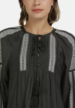 DreiMaster Vintage Robes Fluides Robe-chemise Femme Taupe -Magasin Vintage Dreimaster 6c00f461cf74d992cf01cb03d0c18821