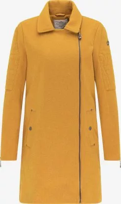 DreiMaster Vintage Manteaux De Mi-saison Manteau Mi-saison Femme Jaune Dor