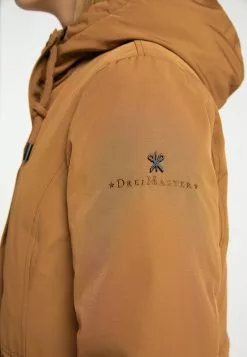 Parkas Parka D’hiver Femme Caramel -Magasin Vintage Dreimaster 6c7757eae10208f2edb4bdfa5779013b