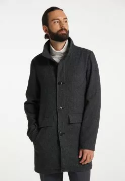 Manteaux De Mi-saison Manteau Mi-saison Homme Gris Foncé -Magasin Vintage Dreimaster 6dfe8e0030ef734a92140bb84102e1e4