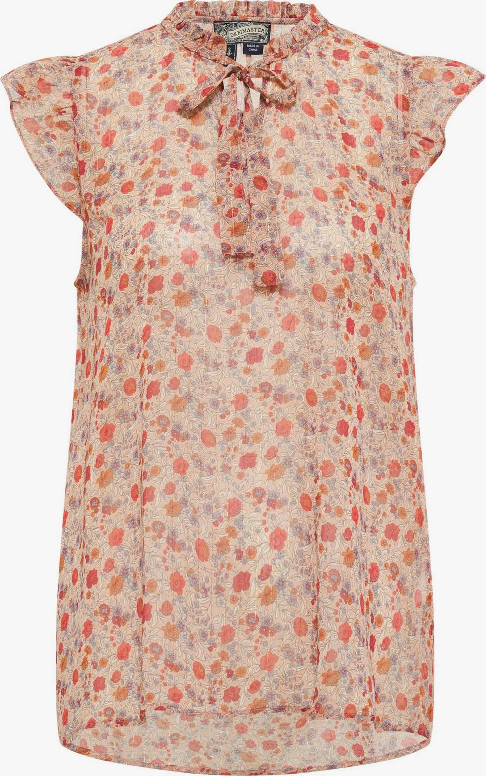 DreiMaster Vintage Blouses à Manches Courtes Chemisier Femme Rose 1 DreiMaster Vintage Blouses à Manches Courtes Chemisier Femme Rose