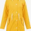 Manteaux De Pluie Manteau Fonctionnel Femme Jaune