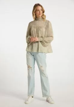 DreiMaster Vintage Hauts Chemisier Femme Menthe -Magasin Vintage Dreimaster 6f4168eea4dc0a38c19fc139225eb84f