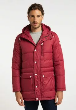 Parkas Parka D’hiver Homme Rouge -Magasin Vintage Dreimaster 6f507e2c8eda8dd98cee97aff15c5eb9