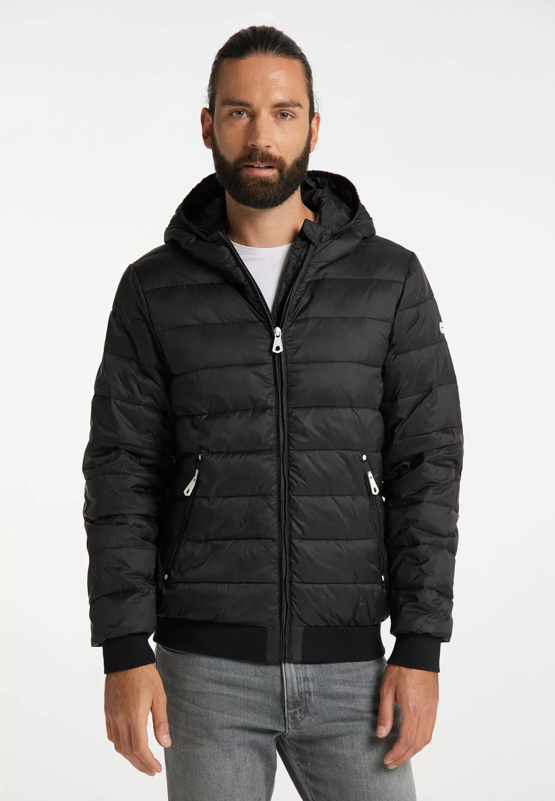 Vestes De Mi-saison Veste Mi-saison Homme Noir 2 Vestes De Mi-saison Veste Mi-saison Homme Noir – Image 2