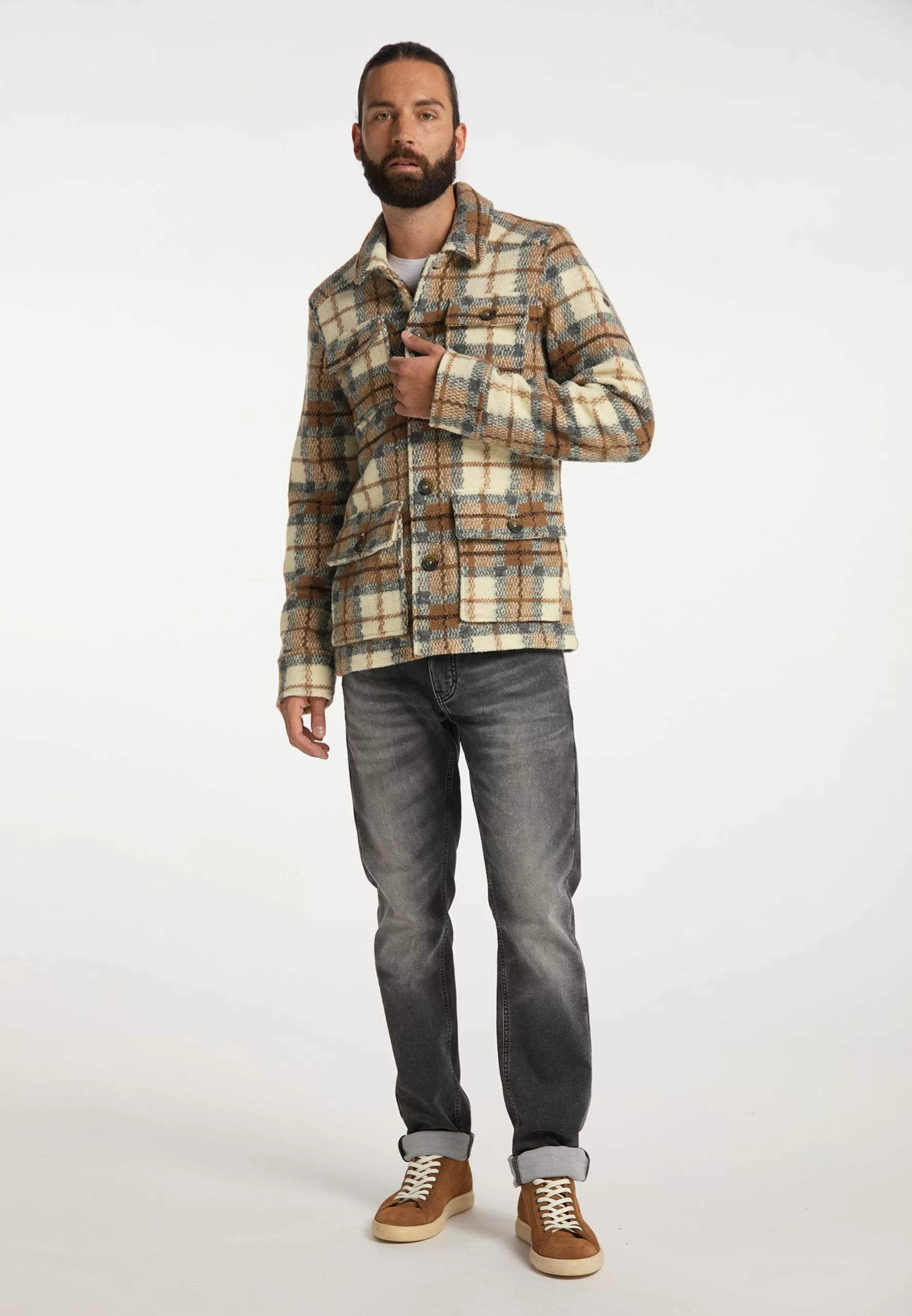 DreiMaster Vintage Vestes De Mi-saison Veste Mi-saison Homme Beige 4 DreiMaster Vintage Vestes De Mi-saison Veste Mi-saison Homme Beige – Image 4