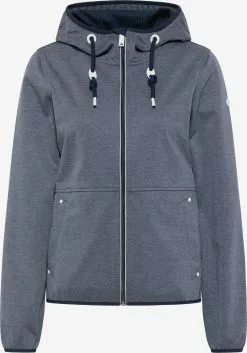 Vestes Dextérieur Veste Fonctionnelle Femme Bleu Marine / Bleu Clair / Bleu Chiné