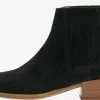 DreiMaster Vintage Bottines Chelsea Boots Femme Noir