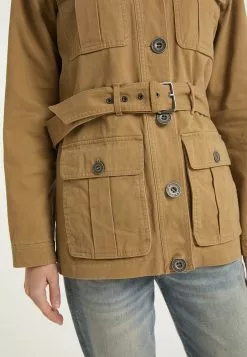 DreiMaster Vintage Vestes De Mi-saison Veste Mi-saison Femme Moutarde -Magasin Vintage Dreimaster 72876aad37aa1132a834eab439fa0852