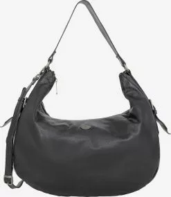 DreiMaster Vintage Sacs à Bandoulière Sac Bandoulière Takelage Femme Noir