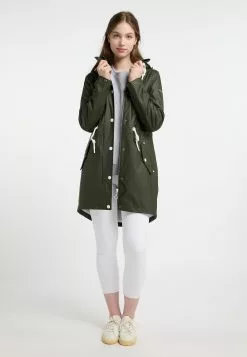 Manteaux De Pluie Manteau Fonctionnel Femme Kaki -Magasin Vintage Dreimaster 752c43015351ac10ec5a2c3db82d9c26
