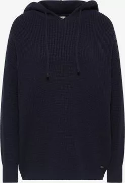 DreiMaster Vintage Pulls à Capuche Pull-over Femme Marine