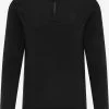 Pulls à Col Roulé Pull-over Homme Noir