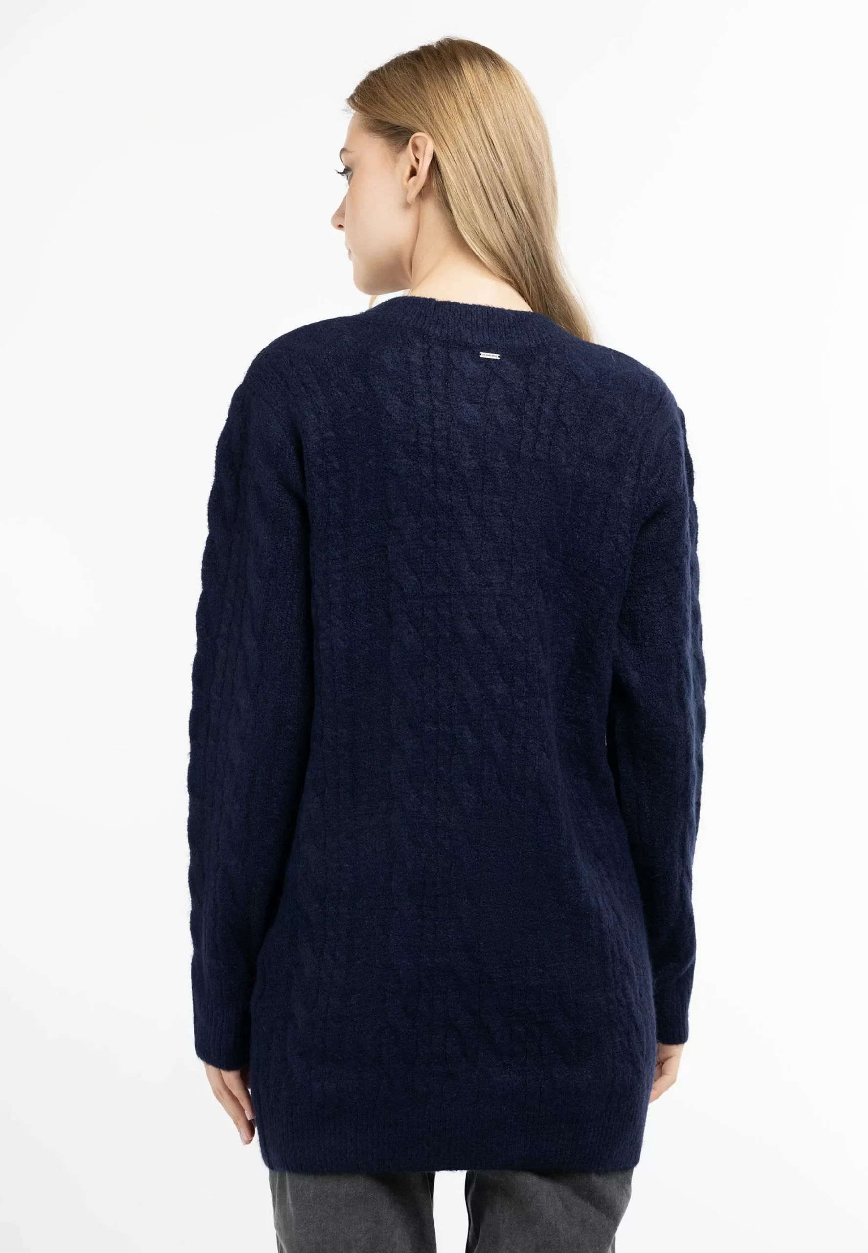 DreiMaster Vintage Gilets Cardigan Zitha Femme Marine 3 DreiMaster Vintage Gilets Cardigan Zitha Femme Marine – Image 3