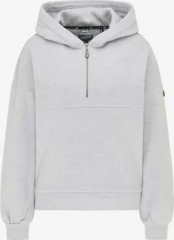 DreiMaster Vintage Sweats à Capuche Sweat-shirt Femme Gris Chiné