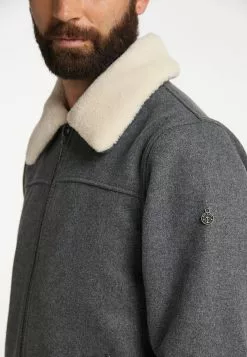 DreiMaster Vintage Vestes De Mi-saison Veste Mi-saison Homme Gris Chiné -Magasin Vintage Dreimaster 7fc5a7166d921b6589e53cee898838bd