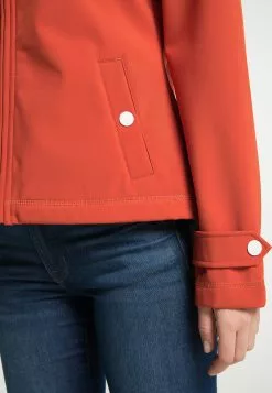 Vestes Dextérieur Veste Fonctionnelle Femme Rouge Orangé -Magasin Vintage Dreimaster 82a220a15e20c0e173b4d2718ca0fb40
