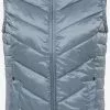 Vestes Sans Manches Gilet Femme Gris