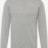 Pulls à Col Roulé Pull-over Homme Gris Clair