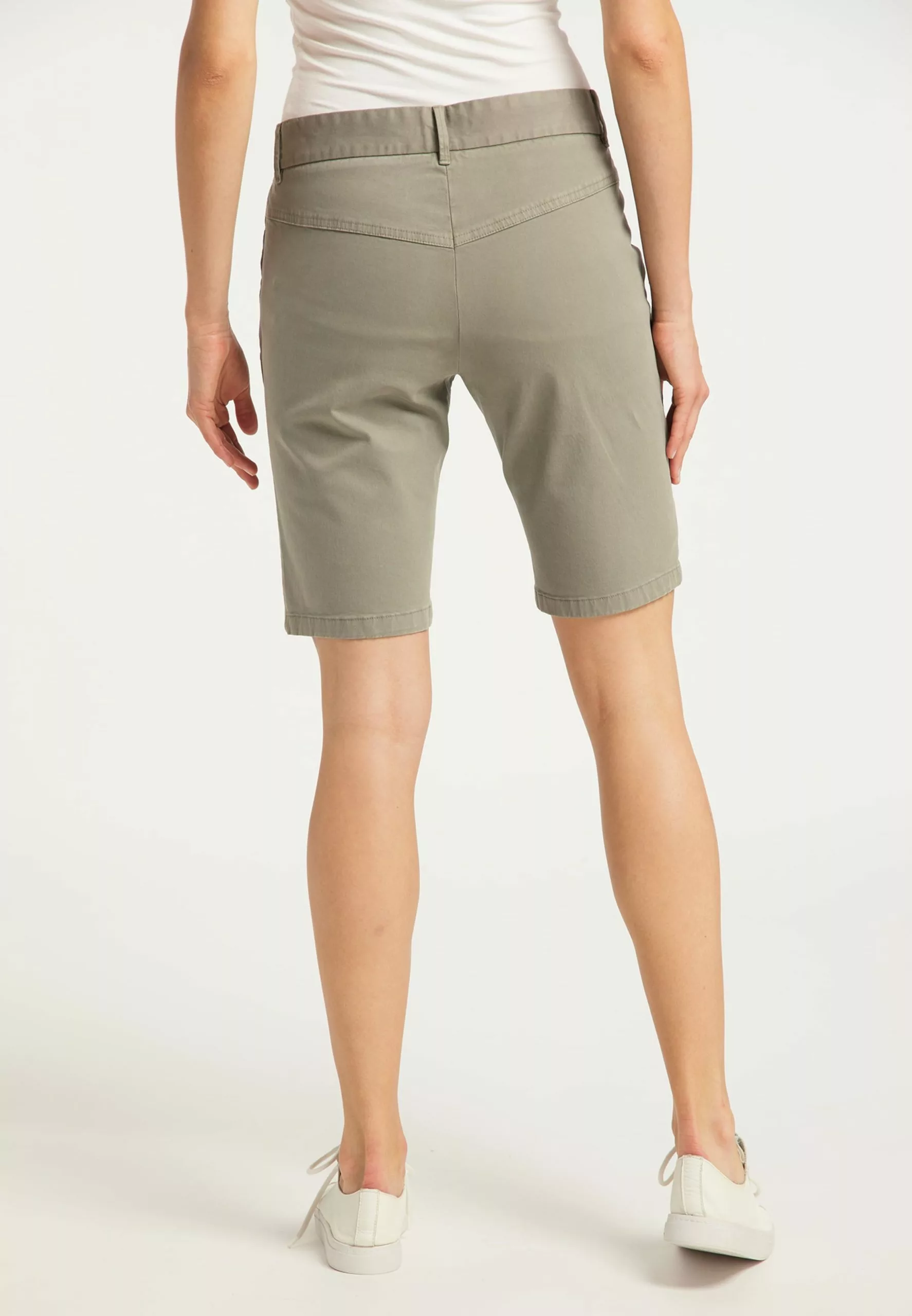 DreiMaster Vintage Shorts Regular Pantalon Femme Crème 3 DreiMaster Vintage Shorts Regular Pantalon Femme Crème – Image 3