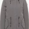 Parkas Parka D’hiver Femme Gris Foncé