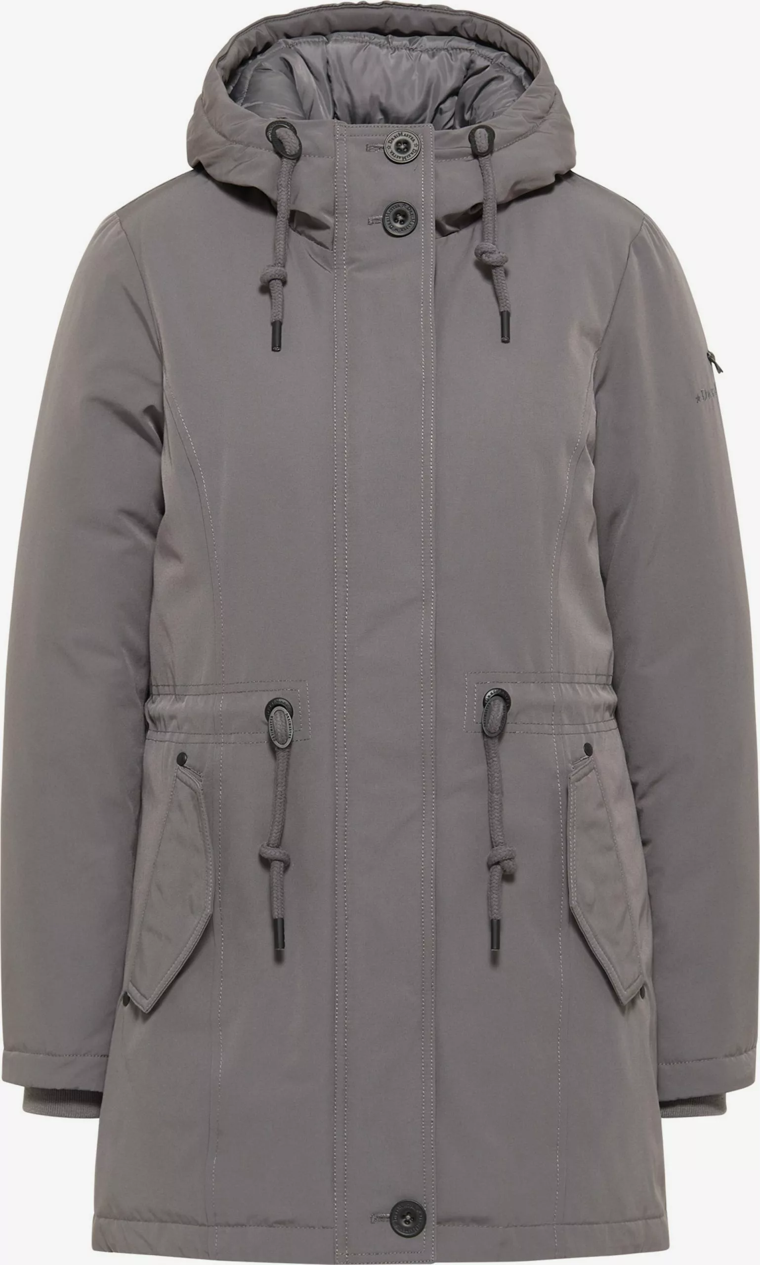 Parkas Parka D’hiver Femme Gris Foncé 1 Parkas Parka D’hiver Femme Gris Foncé