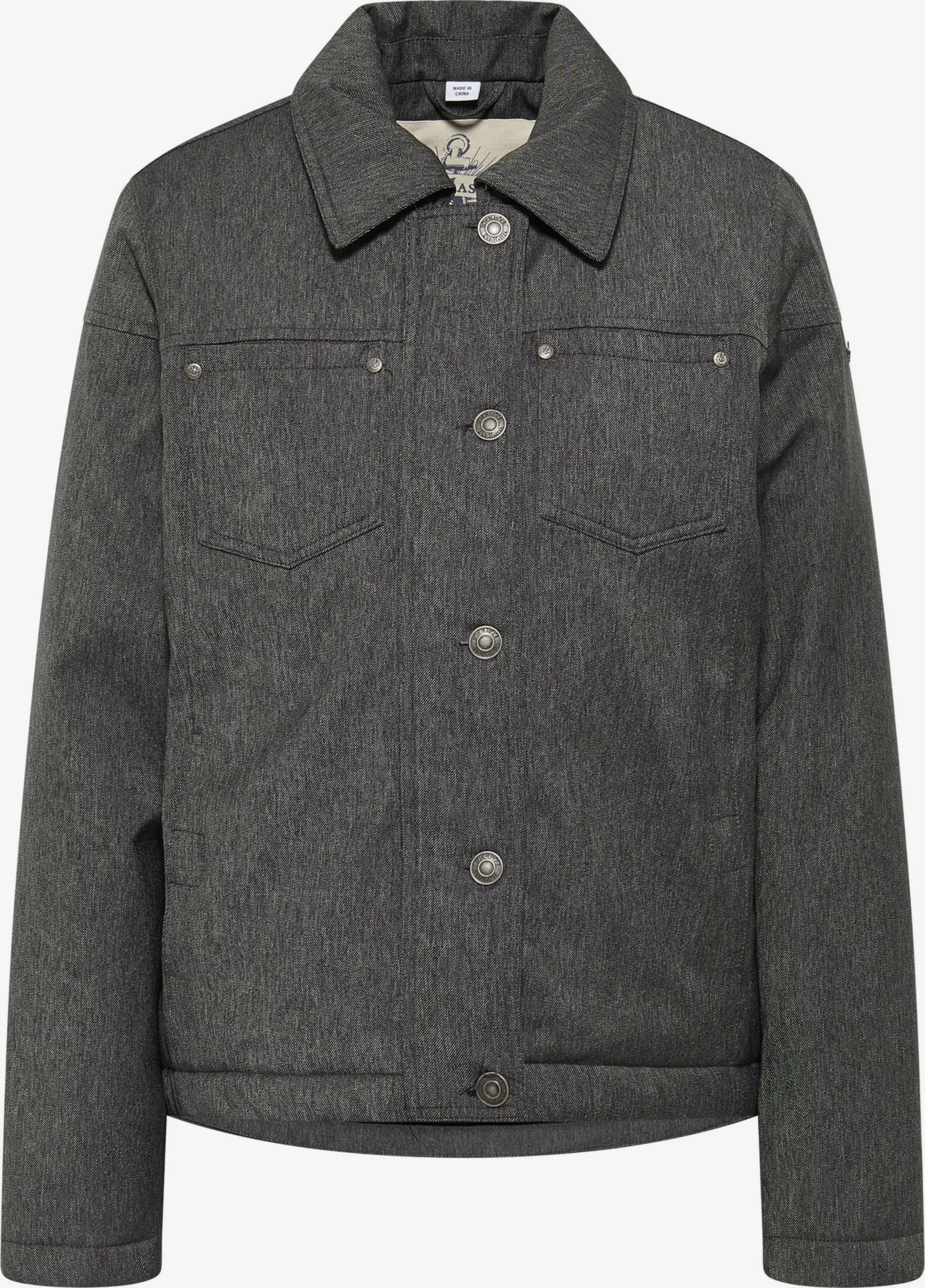 DreiMaster Vintage Vestes De Mi-saison Veste Mi-saison Femme Gris Foncé 1 DreiMaster Vintage Vestes De Mi-saison Veste Mi-saison Femme Gris Foncé