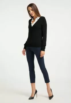 Gilets Cardigan Femme Noir -Magasin Vintage Dreimaster 8bcc3d5834a4e8839641d1ffba979168