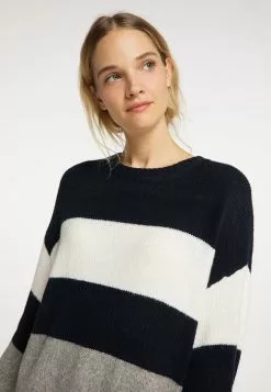 Pulls Maille Fine Pull-over Femme Gris Chiné / Noir 9 Pulls Maille Fine Pull-over Femme Gris Chiné / Noir -Magasin Vintage Dreimaster 8be975070a6d7a6d73a711ed0ce645dd