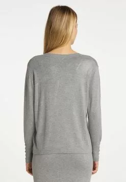 Pulls Maille Fine Pull-over Femme Gris Chiné -Magasin Vintage Dreimaster 8e3edca2b476f7ac5866331f66c4c2fe