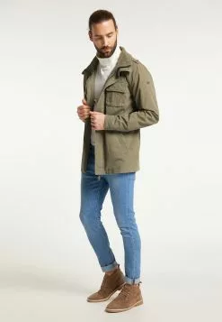 DreiMaster Vintage Vestes De Mi-saison Veste Mi-saison Homme Olive -Magasin Vintage Dreimaster 8ff9d22ee3600bf00db123b6b23085a5