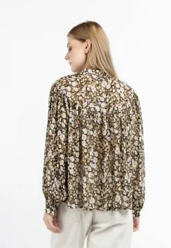 DreiMaster Vintage Hauts Chemisier Femme Marron -Magasin Vintage Dreimaster 90e74b5dfe13ba28e5a8c444468a3c4c