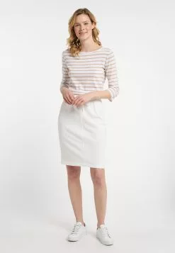 Jupes Midi Jupe Femme Blanc Cassé -Magasin Vintage Dreimaster 923d2e4d2798ee1af82cbea7a74ed36d