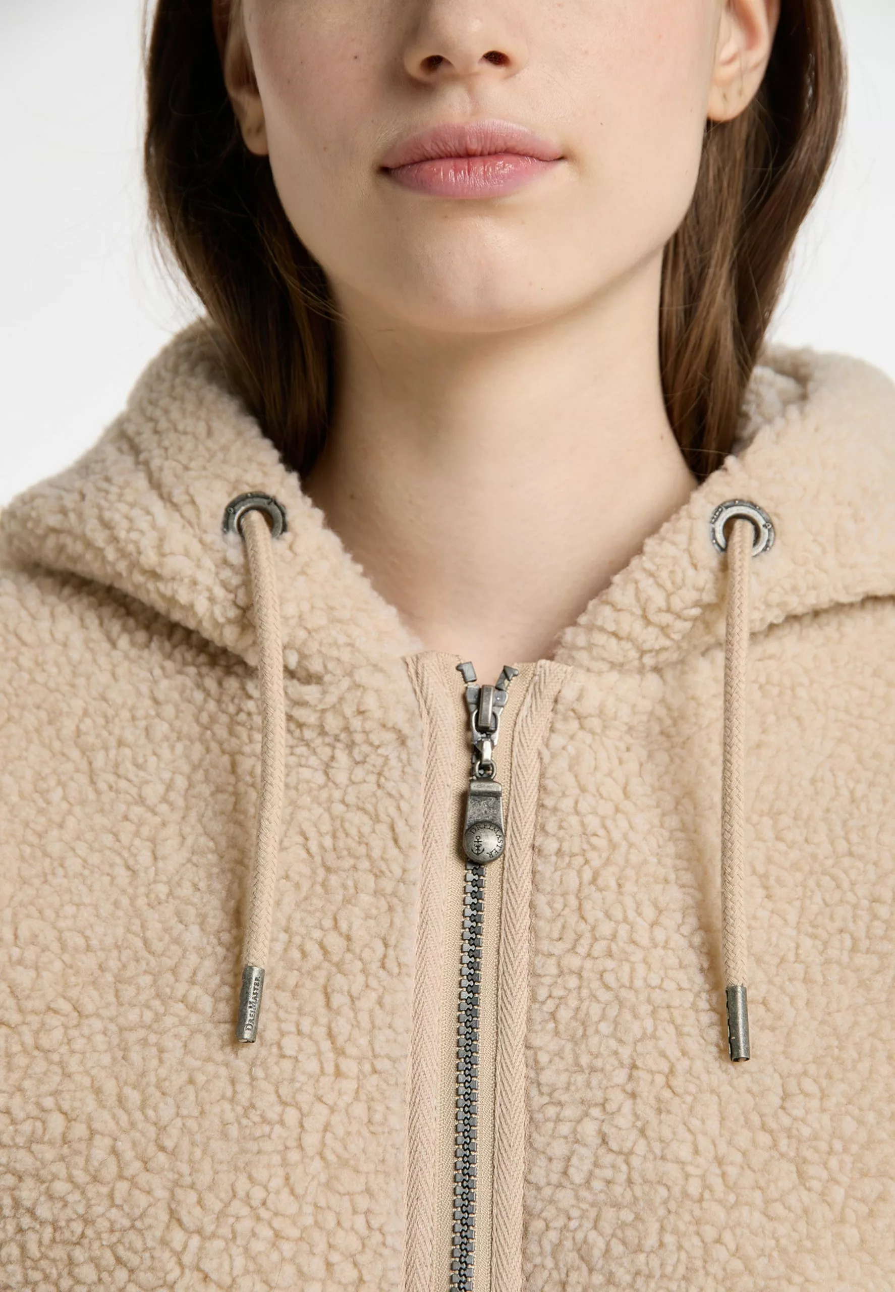 DreiMaster Vintage Vestes Veste Mi-saison Femme Beige 5 DreiMaster Vintage Vestes Veste Mi-saison Femme Beige – Image 5