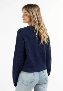 DreiMaster Vintage Gilets Cardigan Femme Marine -Magasin Vintage Dreimaster 938f55f2c227352e905c57098187c950