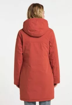 DreiMaster Vintage Manteaux De Pluie Manteau Fonctionnel Femme Rouge Orangé -Magasin Vintage Dreimaster 93957bf90efb177b6953d47a7a3b0da5