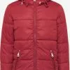 Vestes Dhiver Veste D’hiver Homme Rouge Foncé