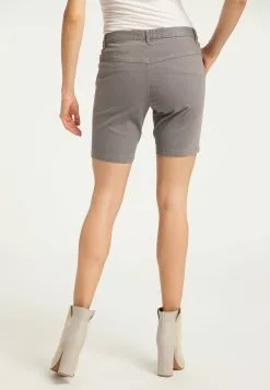 DreiMaster Vintage Shorts Coupe Slim Pantalon Femme Taupe -Magasin Vintage Dreimaster 94191687e98c32c3ce3f9f7ffc3eff86