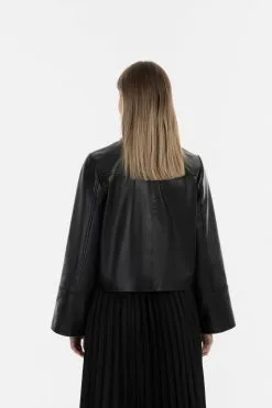 DreiMaster Vintage Vestes En Cuir Veste Mi-saison Femme Noir 8 DreiMaster Vintage Vestes En Cuir Veste Mi-saison Femme Noir -Magasin Vintage Dreimaster 9443b930005ca087cdef298ee3a6a171