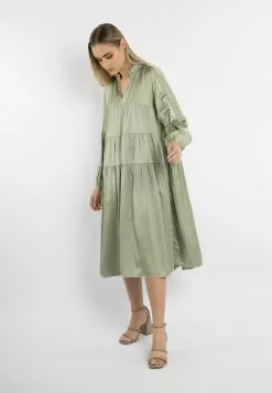 Robes Midi Robe Femme Vert Clair 7 Robes Midi Robe Femme Vert Clair -Magasin Vintage Dreimaster 944f7831fbd204a3710e4f6109d710d2